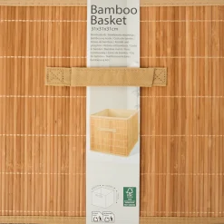 Action Wohnaccessoires<Aufbewahrungskorb aus Bambus