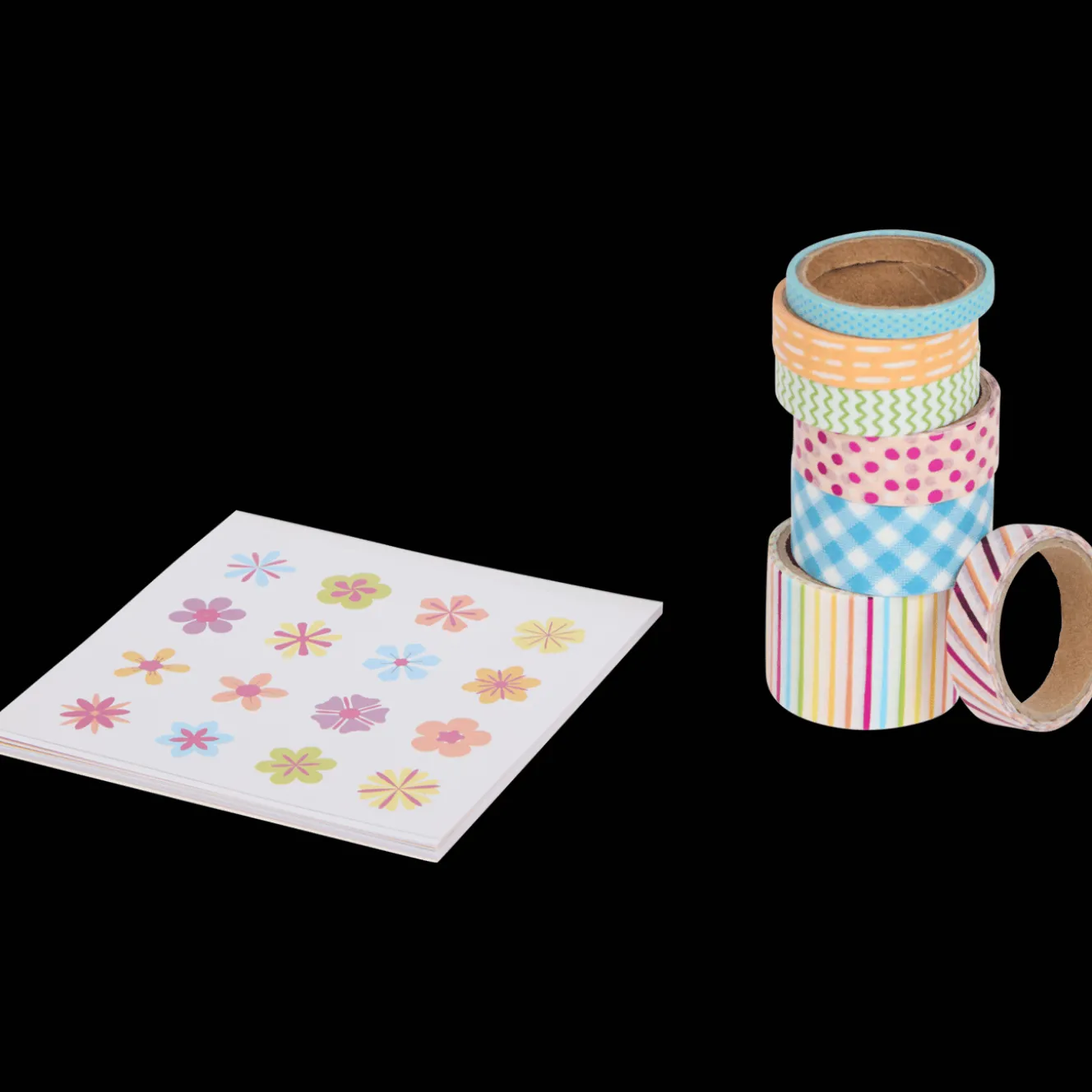 Action Basteln<Avec Washi-Tape-Set