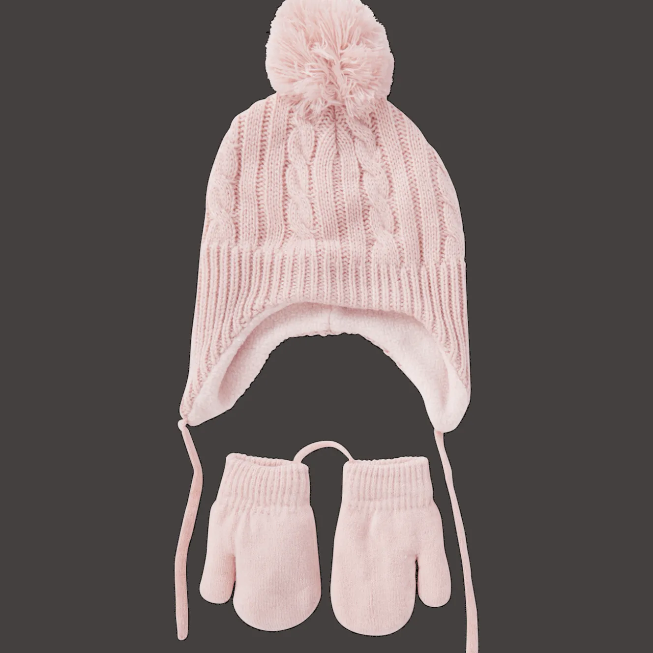 Action Accessoires<Babymütze und -fäustlinge