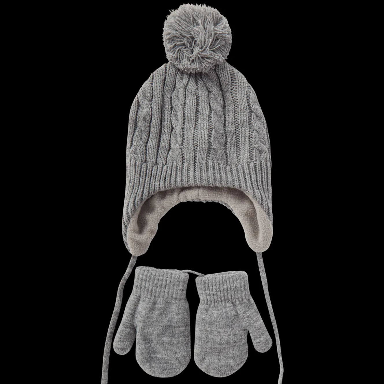 Action Accessoires<Babymütze und -fäustlinge