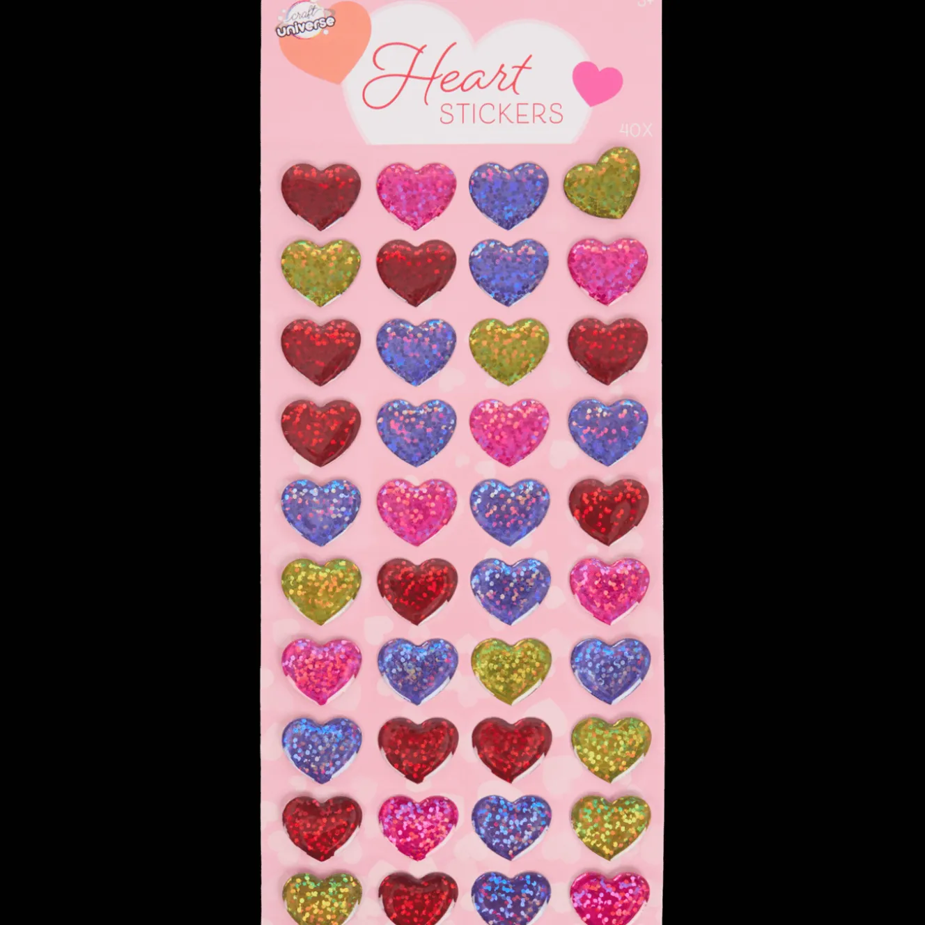 Action Basteln<Craft Universe Herzförmige Sticker