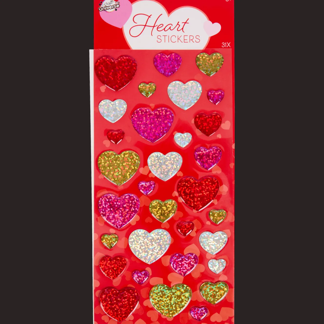 Action Basteln<Craft Universe Herzförmige Sticker