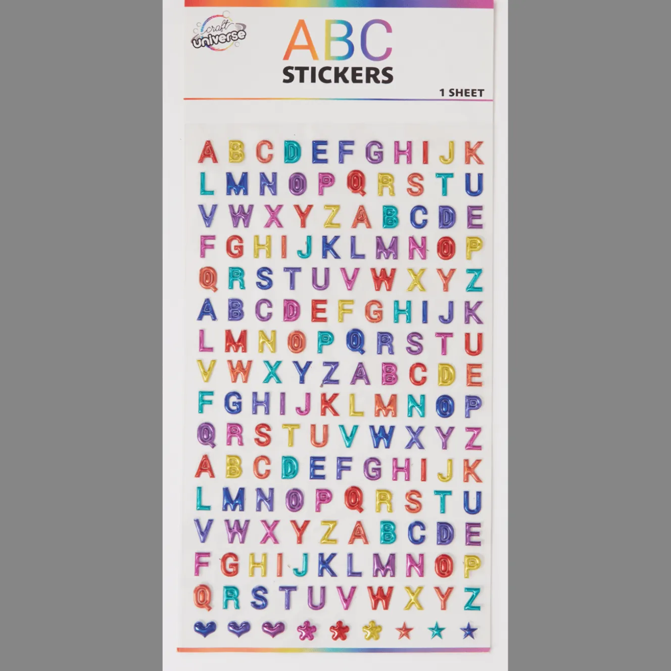 Action Basteln<Craft Universe Mini-Buchstabensticker