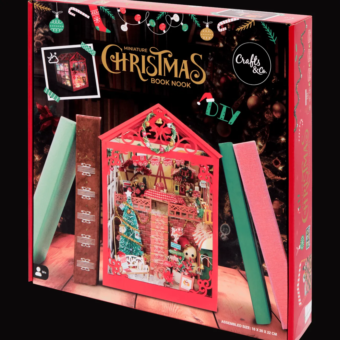 Action Basteln<Crafts & Co Bastle dein eigenes Weihnachtshaus