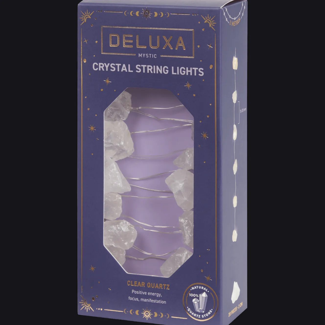 Action Beleuchtung<Deluxa Kristall-Lichtgirlande