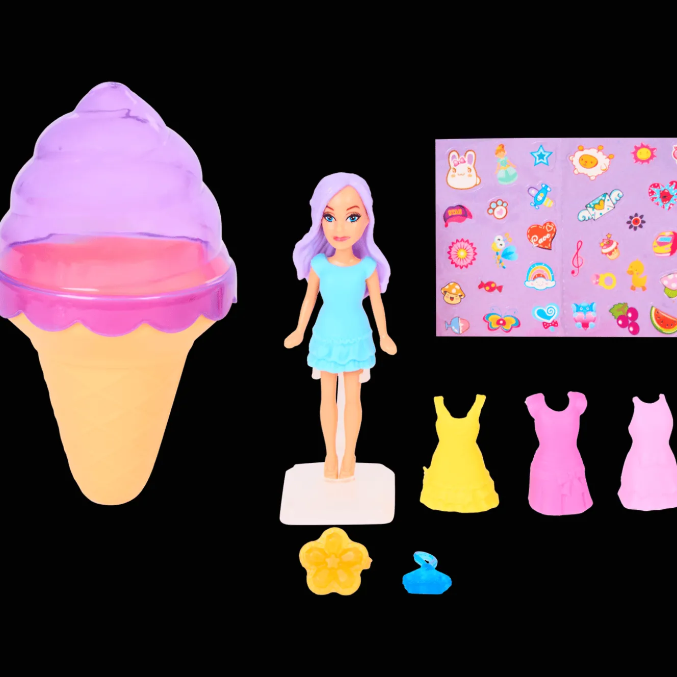 Action Spiele<Eiswaffel mit Puppe