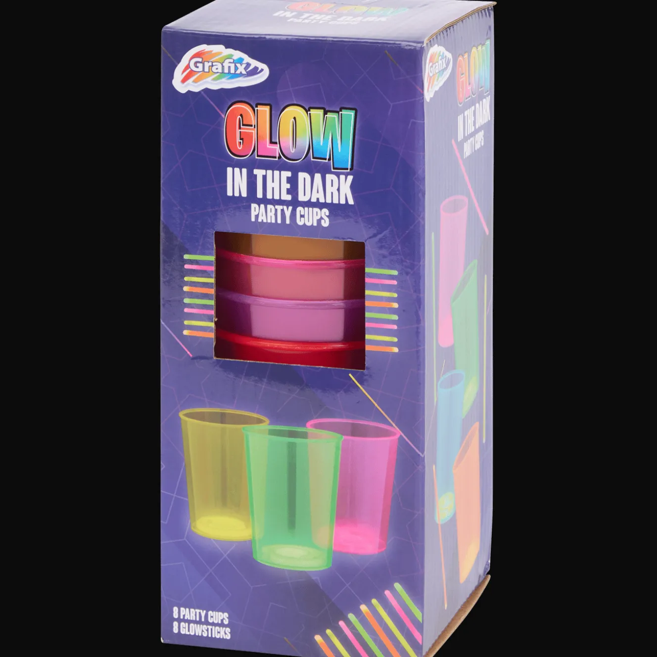 Action Partyartikel<Glow-in-the-dark-Partybecher