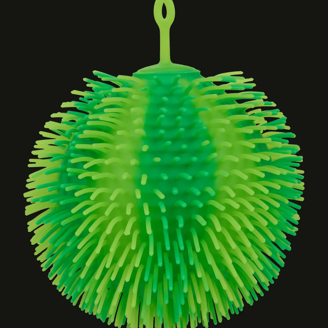 Action Spiele<Gummi-Wuschelball