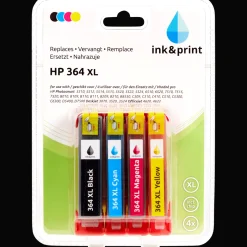 Action Bürozubehör<Ink & Print Druckerpatronen HP 364 XL