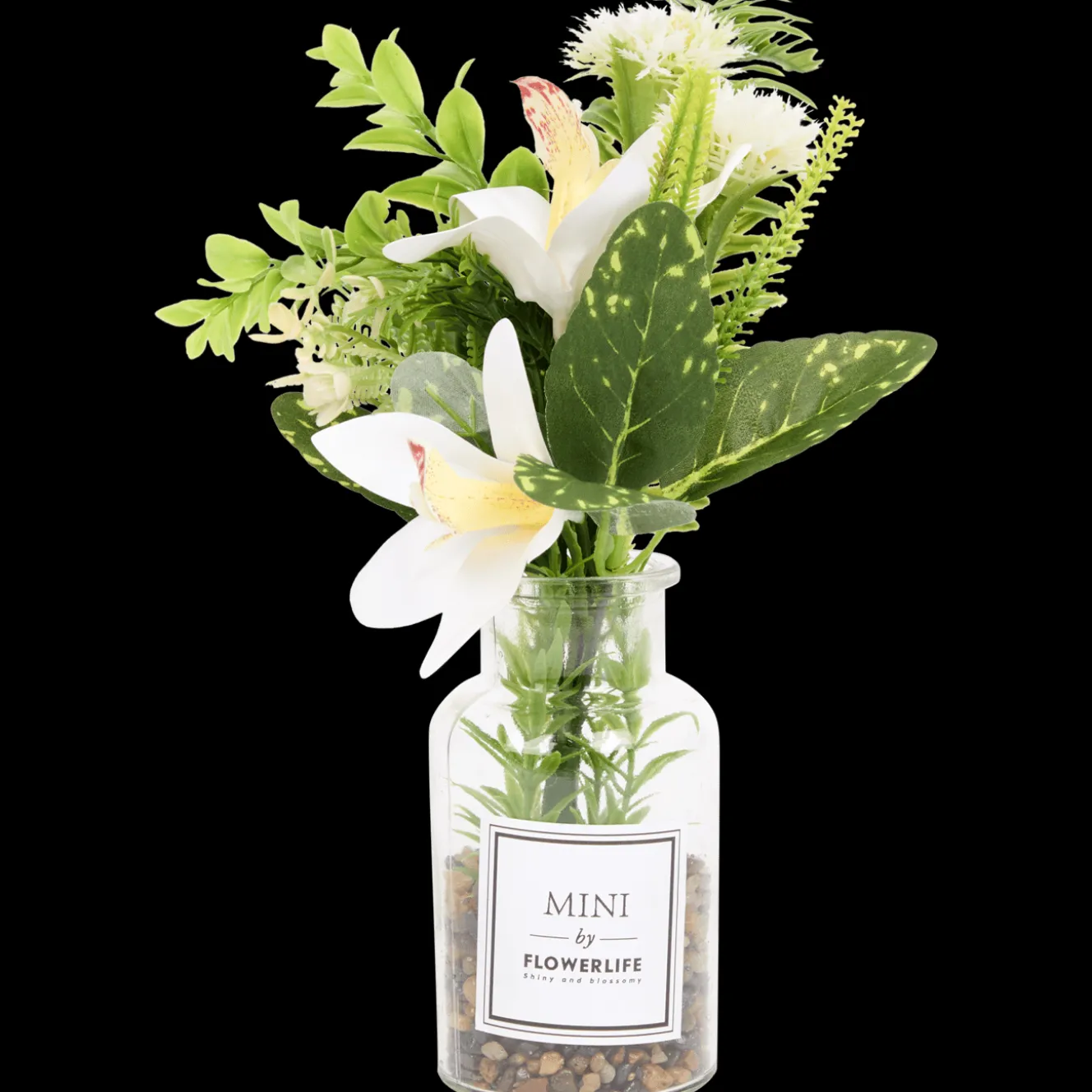 Action Kunstpflanzen & -Blumen<Künstliche Blumen in Glasflasche