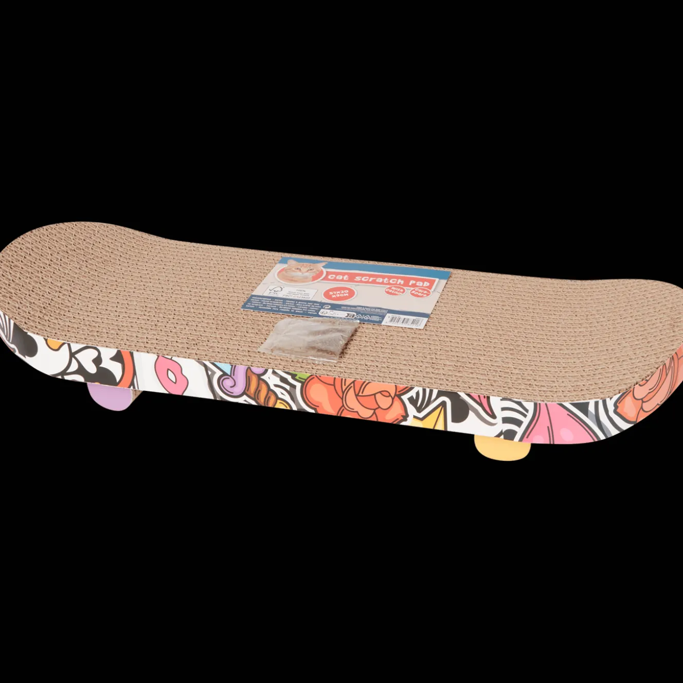 Action Spielzeug<Kratzkarton Skateboard