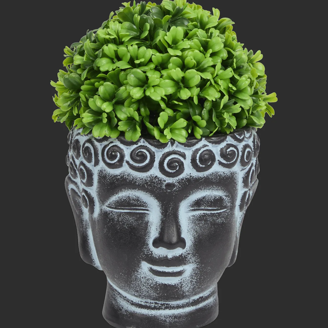 Action Kunstpflanzen & -Blumen<Kunstpflanze in Buddha-Topf