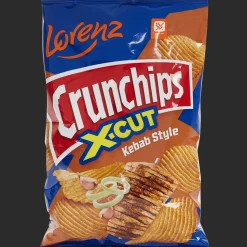Action Chips<Lorenz Crunchips X-Cut Kebab Style