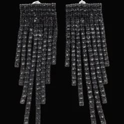 Action Uhren & Schmuck<Ohrringe mit Glitzersteinchen