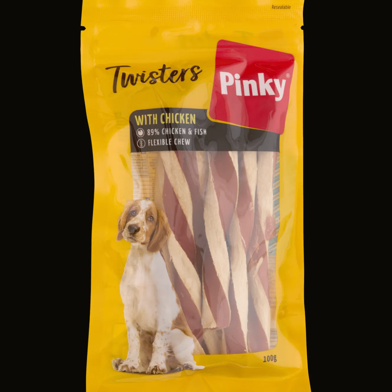 Action Futtermittel<Pinky Hundesnacks Twister