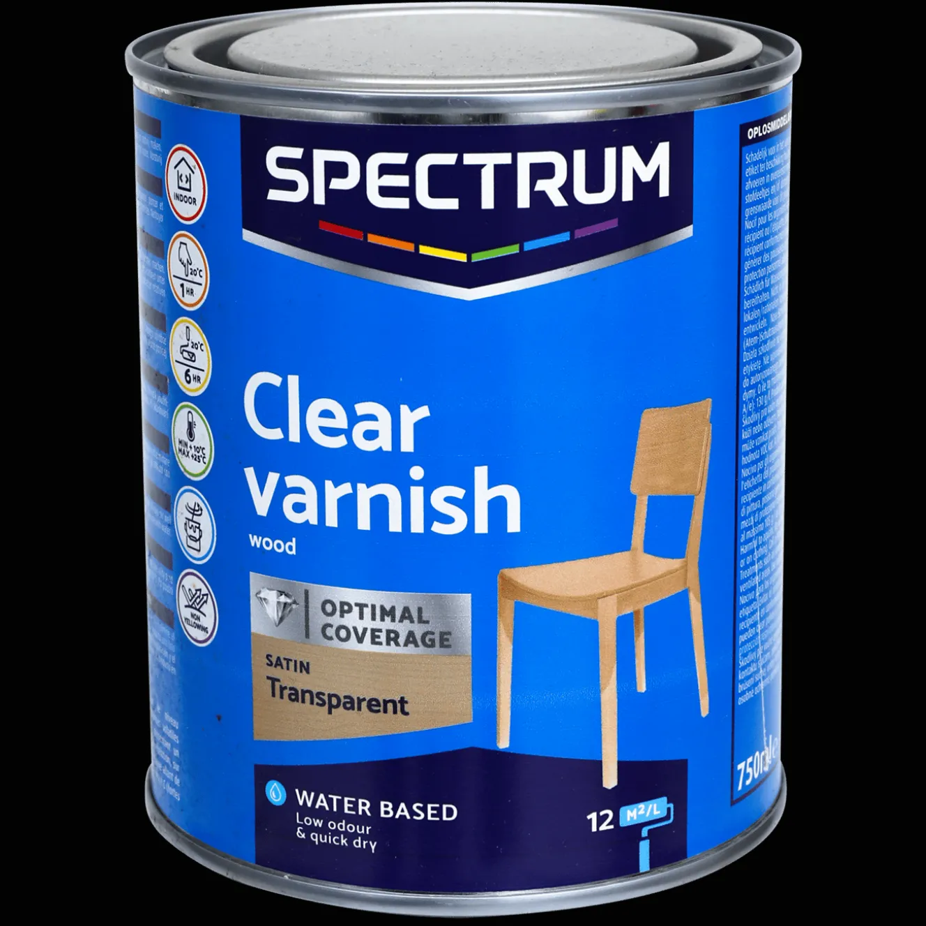 Spectrum Farbe<Mehrzwecklack Seidenglanz Transparent