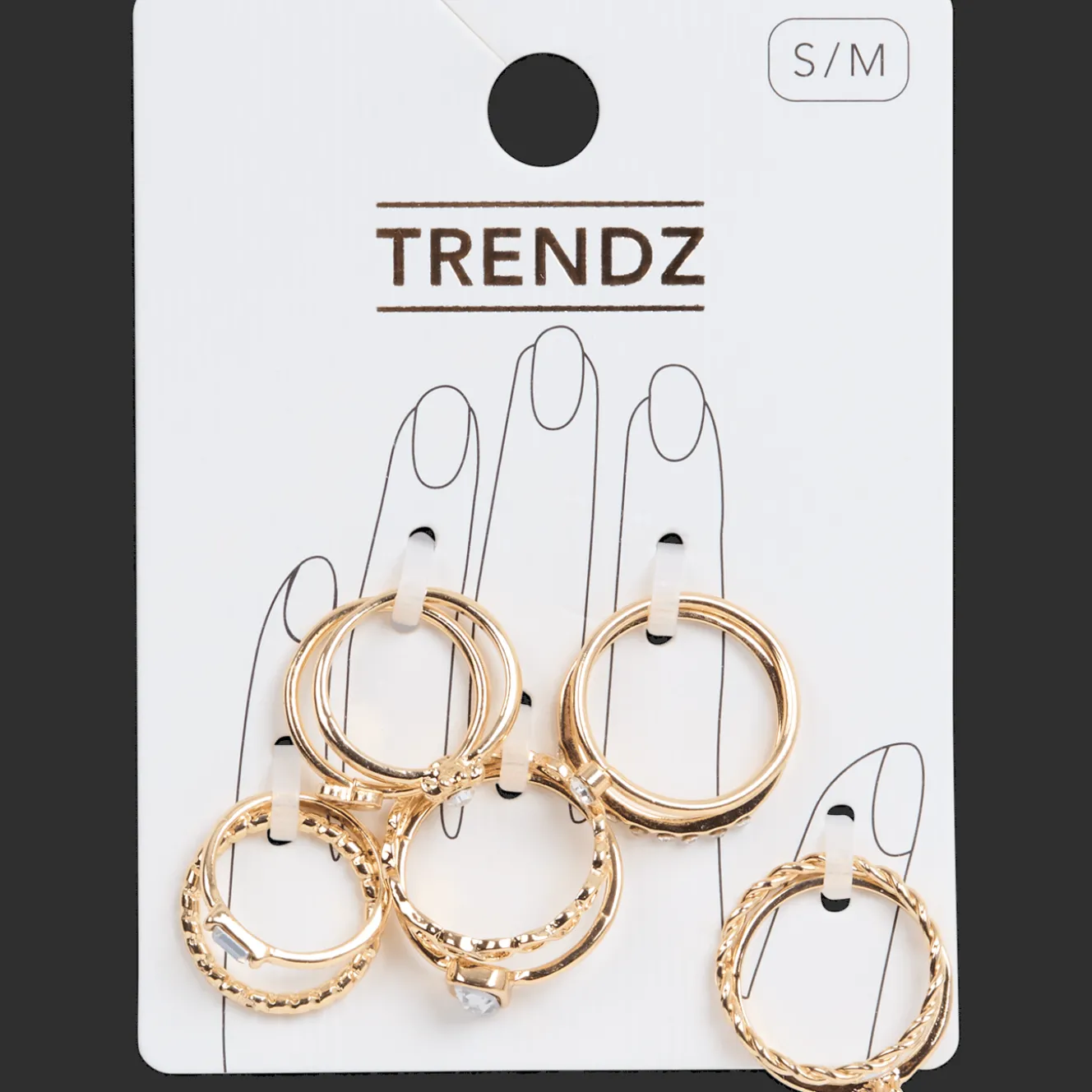 Action Uhren & Schmuck<Trendz Ring-Set