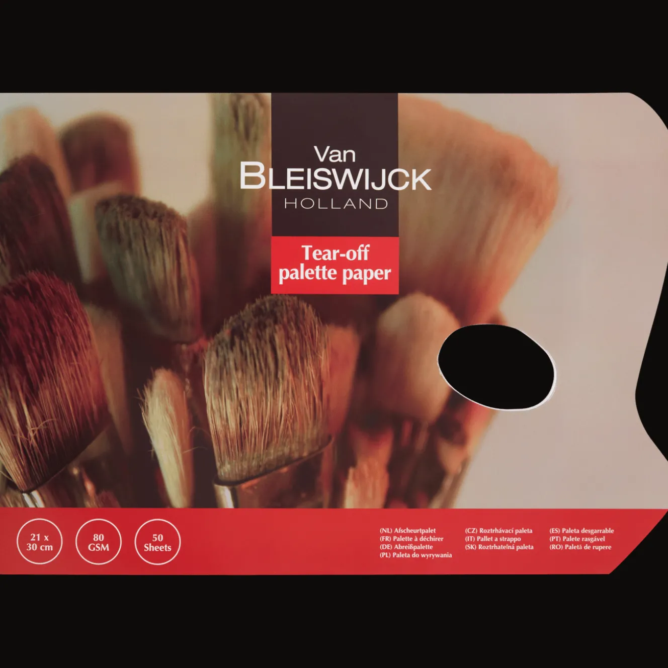 Van Bleiswijck Malen & Zeichnen<Abreiß-Malpalette
