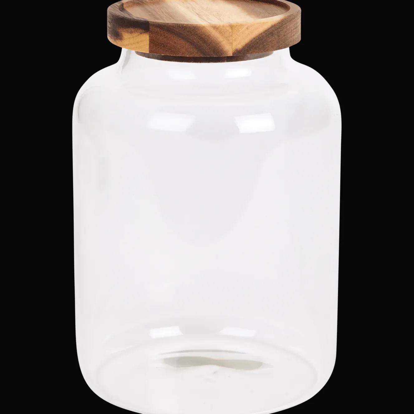 Action Aufbewahren & Mitnehmen<Vorratsglas mit Holzdeckel