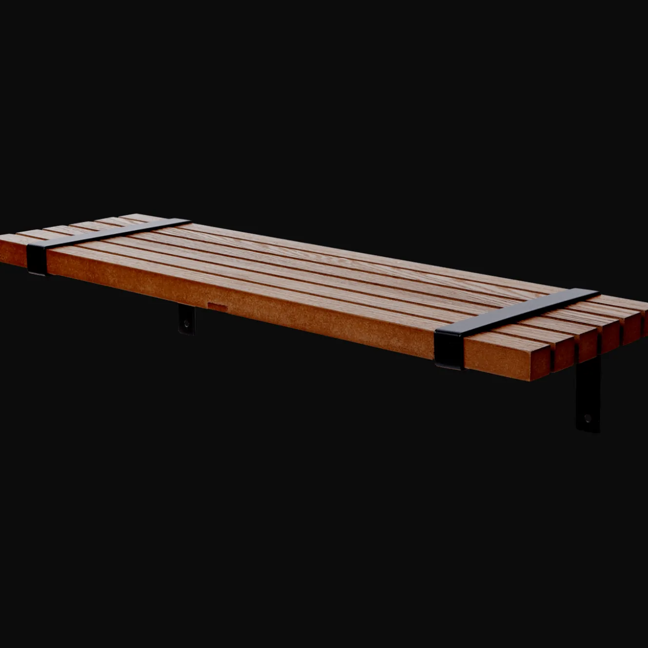 Action Wohnaccessoires<Wandregal aus Holz