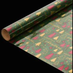 Action Geschenkverpackung<Weihnachtliche Metallic-Geschenkfolie